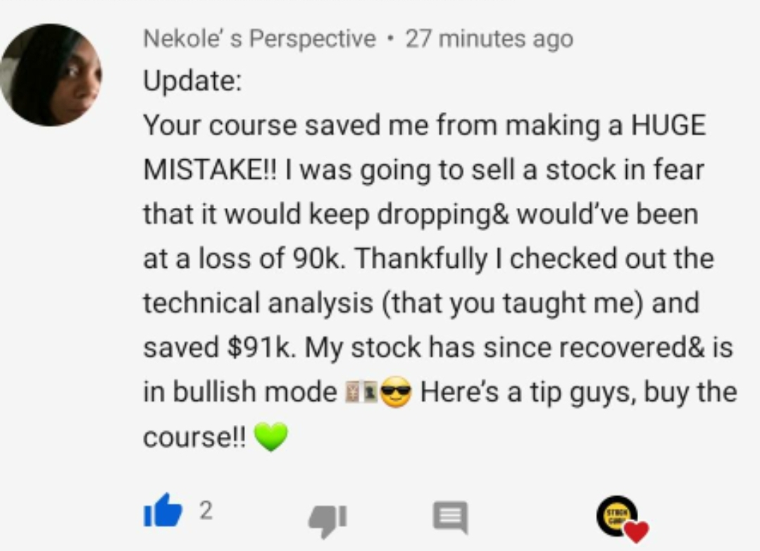 Crypto Trading Testimonial